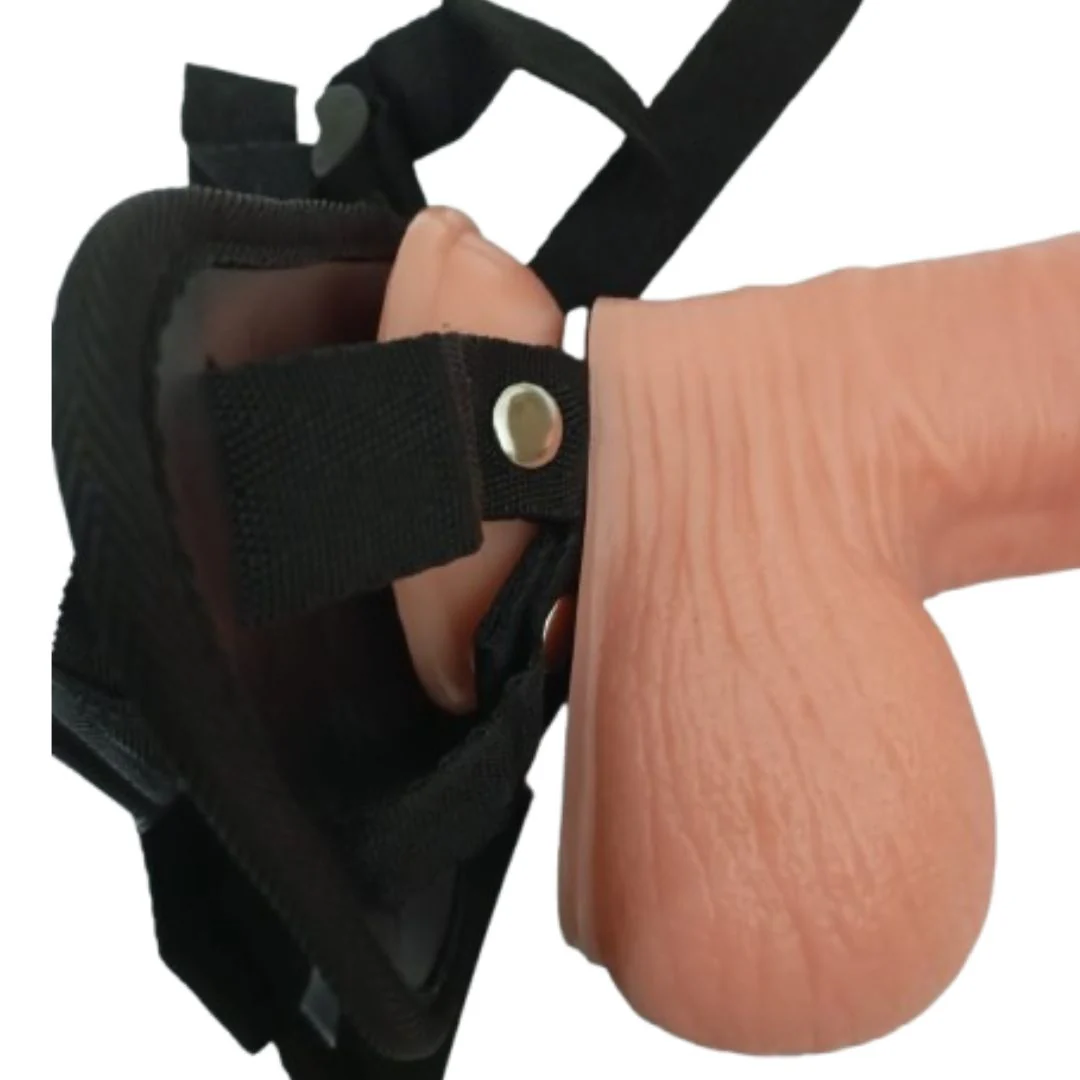 12 Inch Silicone Dildo With Belt - Image 3