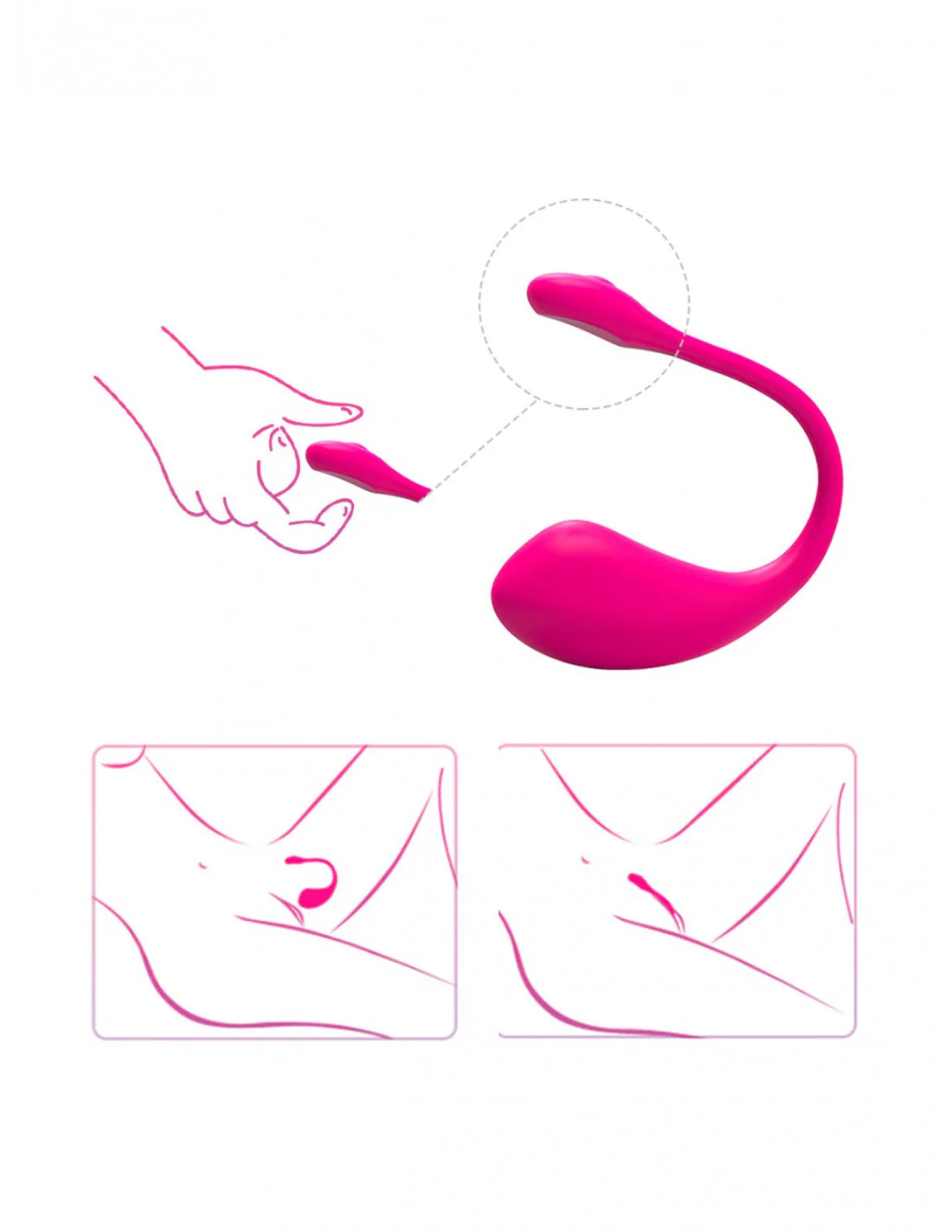 Love Rush Vibrator Controlled With Mobile App - Image 5