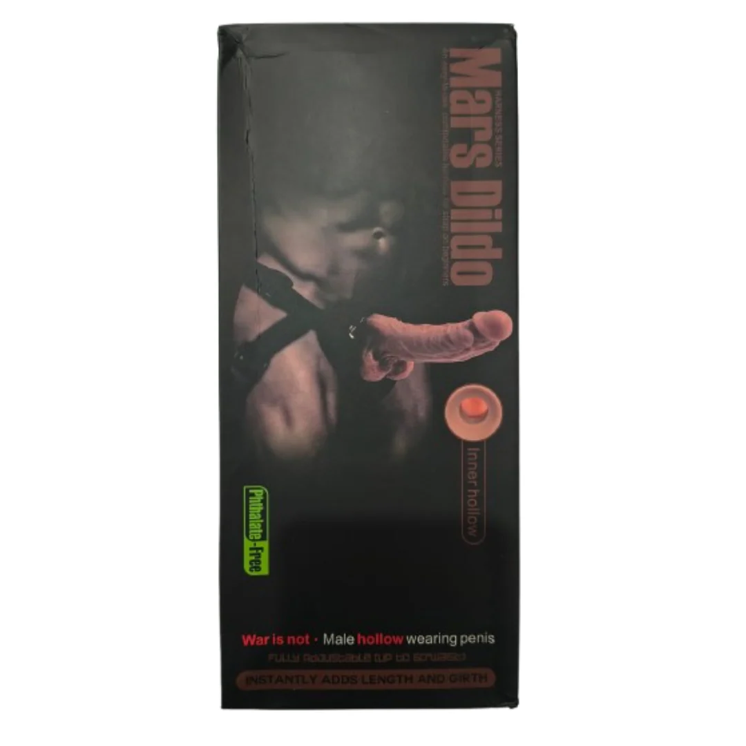 Mars Realistic Hollow Strap Dildo - Image 6