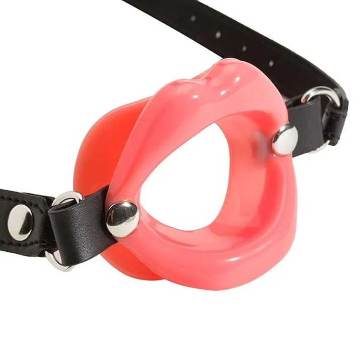 Red Lip Open Mouth Gag - Image 4