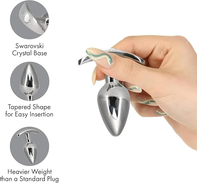 Stain Less Steel Anchor Anal Plug - Image 3