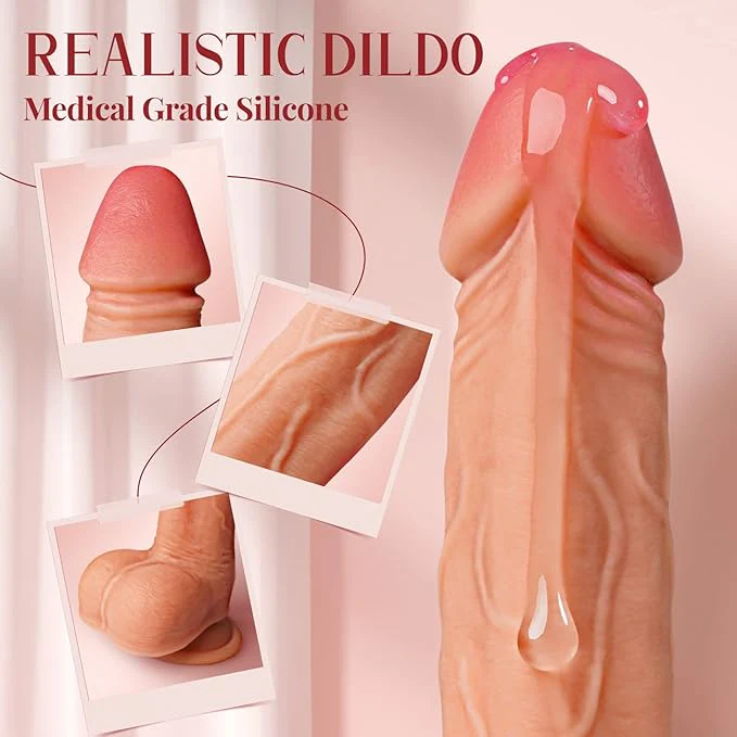 Thrusting Dildo Sex Toys Dildos | Adult Sex Toy Realistic Vibrator - Image 3